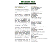 Tablet Screenshot of pakistanlaw.com